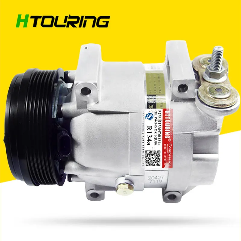 

For Car Chevrolet Aveo 1.6L 2004 2005 2006 2007 2008 V5 AC Aircon Compressor 95234615 1521525 95966588 96539389 96618810 6PK