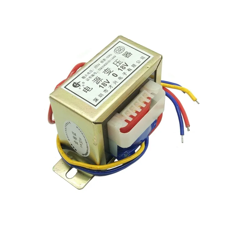EI66-30W Type Transformer AC AC220V to double 18V 0.83A 18V-0-18V 18V*2 30W