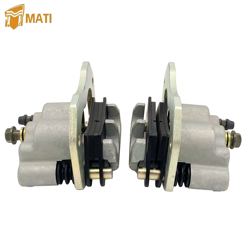 Mati Rear Left Right Brake Caliper Assembly for ATV Polaris General 1000 RZR 900 900S 1000 1000S with Pads 1912274 1912275