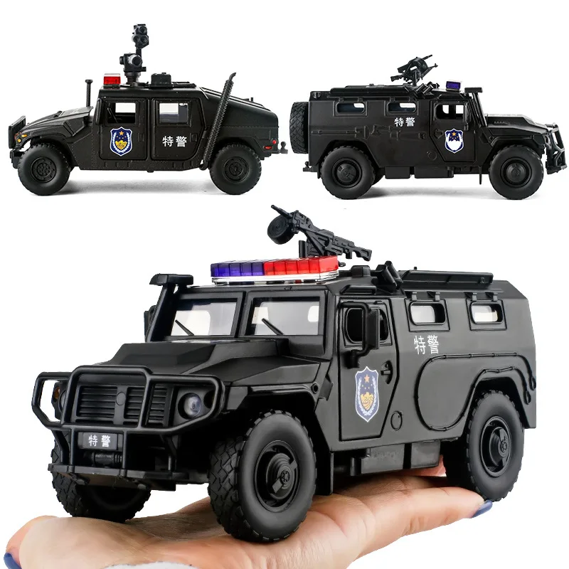 

Высокая имитация 1:32 русский Тигр полицейский бронированный автомобиль сплав модель, литой звук гладкая детская игрушка модель автомобиля, бесплатная доставка