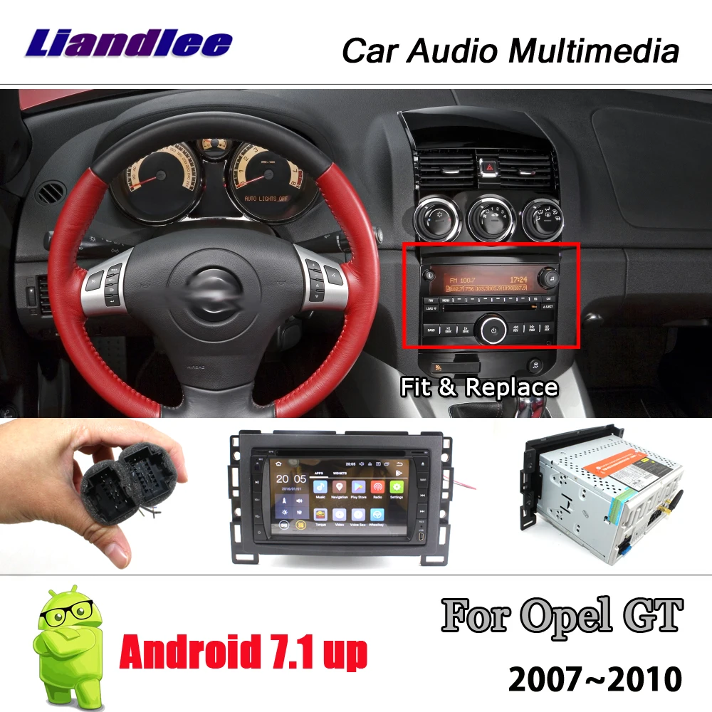 

6.2 Inch Car Android 7.1 UP Multimedia For Opel GT 2003-2012 Stereo Video Wifi DVD Player Carplay GPS Navigation