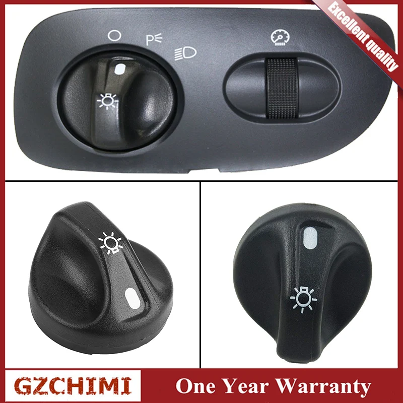 3L3Z-11661-AA INT1822 Headlight Headlamp Knob For Ford Excursion Expedition 97-02 F150 00-01 Taurus 02 Lincoln Blackwood