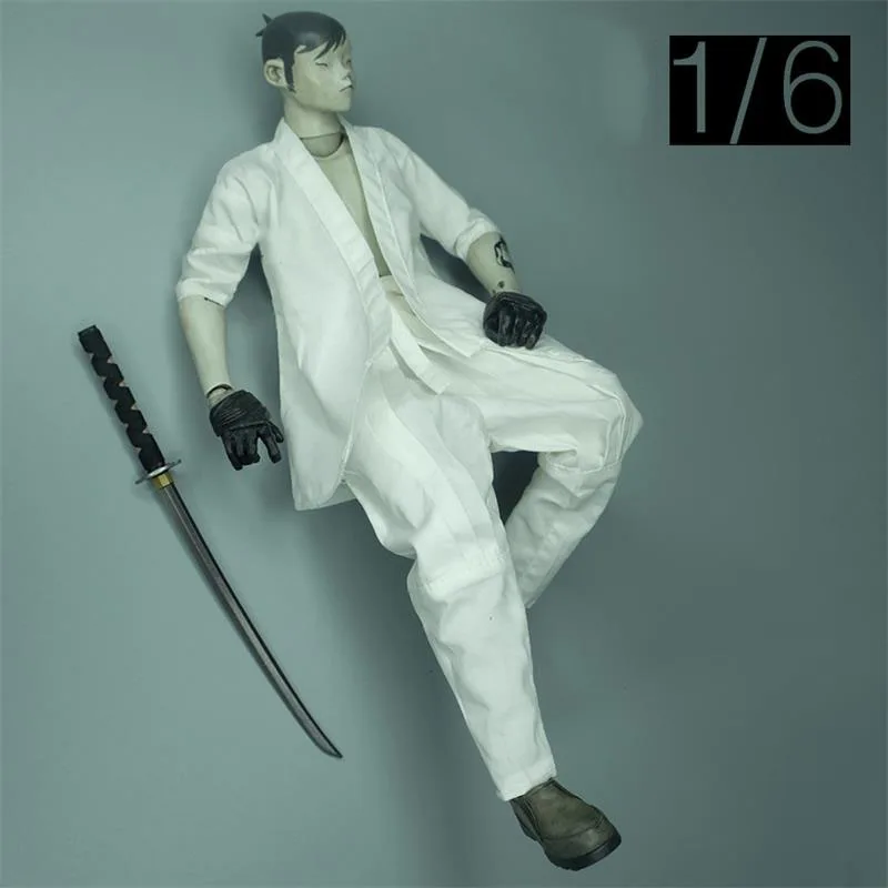 Best Sell 1/6 Scale Japanese Warrior Cloth Pants Trousers Without Body For 12 Inch Doll Collective Accessories