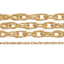 100% 14K Gold Filled Rope Chain 1MM Chain Necklace Gold jewelry Minimalist Gold Filled Chain DIY Jewelry