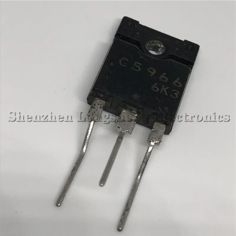 5PCS/LOT  2SC5966 C5966 NPN Transistor Power Tube TO-3PF 1700V 20A  New In Stock