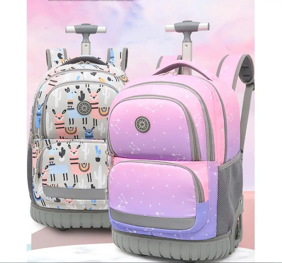 school rolling backpack for teenagers school trolley bags kids travel trolley bag school wheeled backpack student book Mochilas