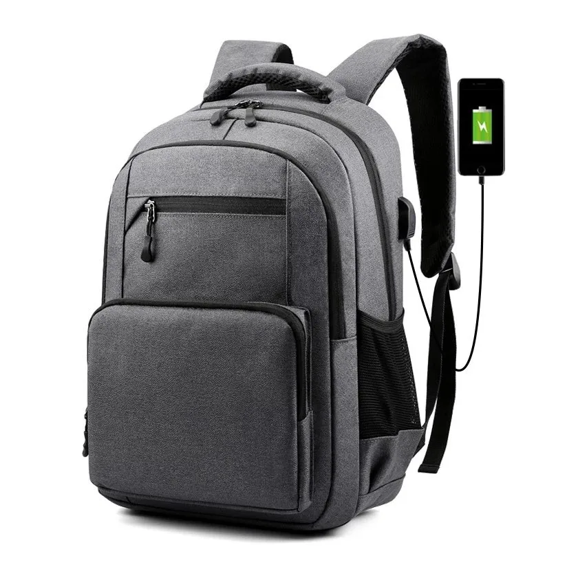 

POOLOOS Waterproof School Backpack For Teenagers Boy Usb Charge Bagpack Male Bags College Student Backpack For School Book Bag