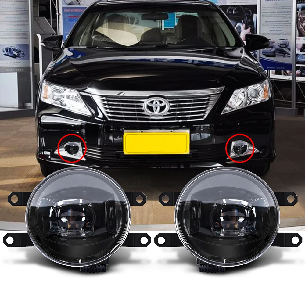 

Replacement for Toyota Camry / RAV4 /xA /Highlander / Yaris / Corolla New Driver Car Fog Light LED fog Lamps