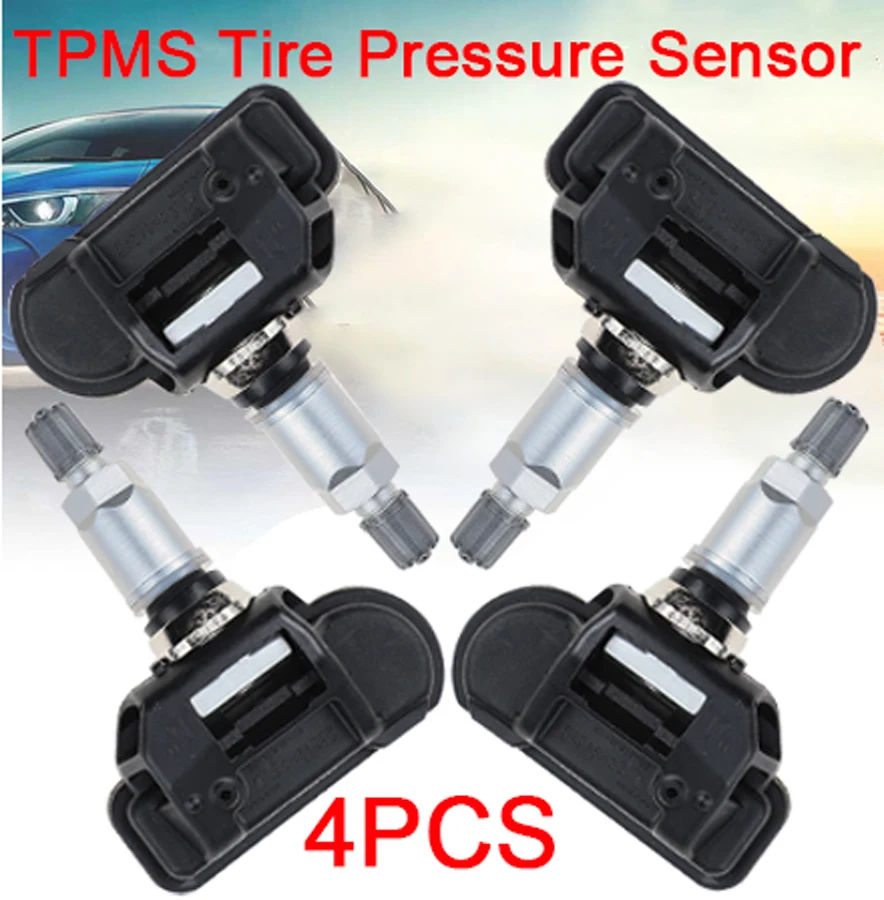 4PCS New TPMS Sensor Tire Pressure Sensor For Maserati Ghibli High Quality 433MHZ Tire Pressure Monitoring Sensor 670034786