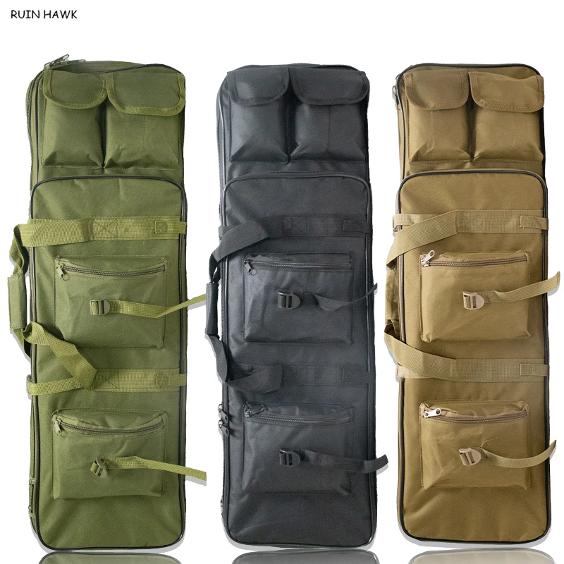 81/94/115CM Outdoor Heavy Cannon Bag Hunting Sniper Rifle Bag Accessories Carrying Gun Protection Backpack