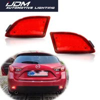Luces LED rojas para parachoques trasero de coche, luces antiniebla traseras, luces de señal de giro para Mazda 3 Axela Hatchback 2013 2014 2015 2016