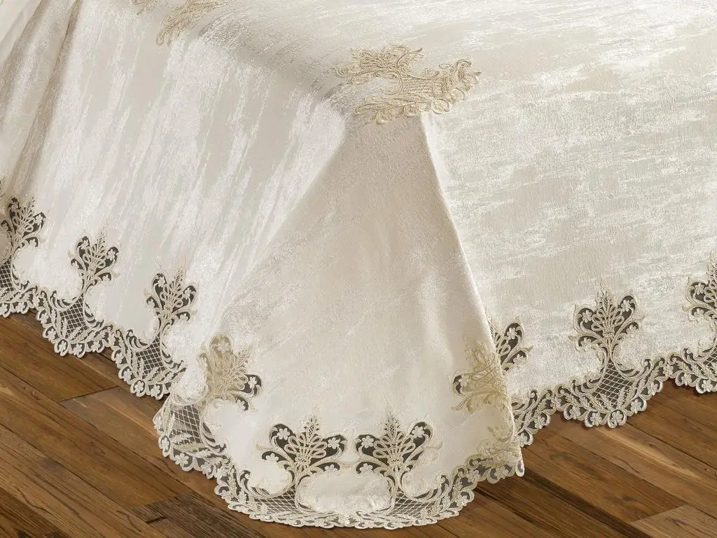 French lace Masal Bridal Set 7 Piece