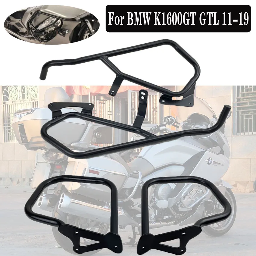 

For BMW K1600GT K1600GTL K1600 GT GTL 2011-2019 Highway Crash Protection Bar Engine Guard Side Box Protective Frame Bumper