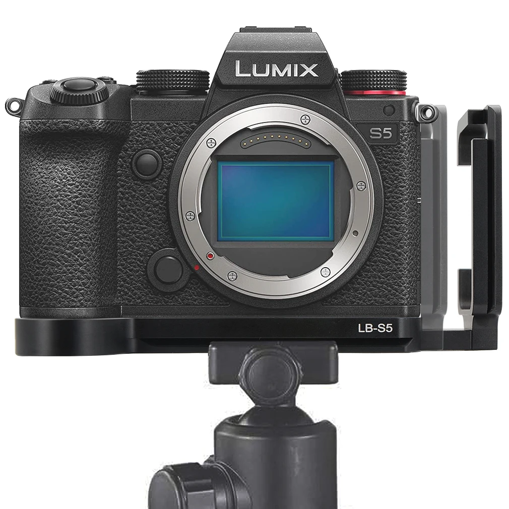 Quick Release L Plate Bracket Holder Hand Grip for Panasonic LUMIX S5