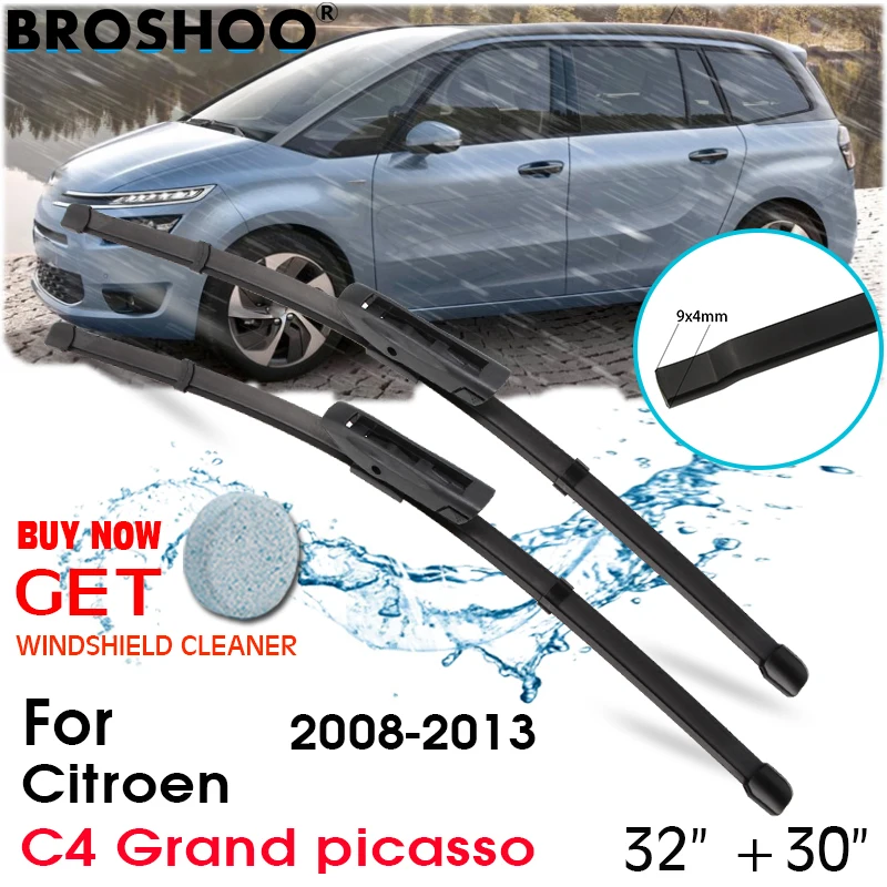 

Car Wiper Blade Front Window Windscreen Windshield Wipers Blades Auto Accessories For Citroen C4 Grand picasso 32"+30" 2008-2013