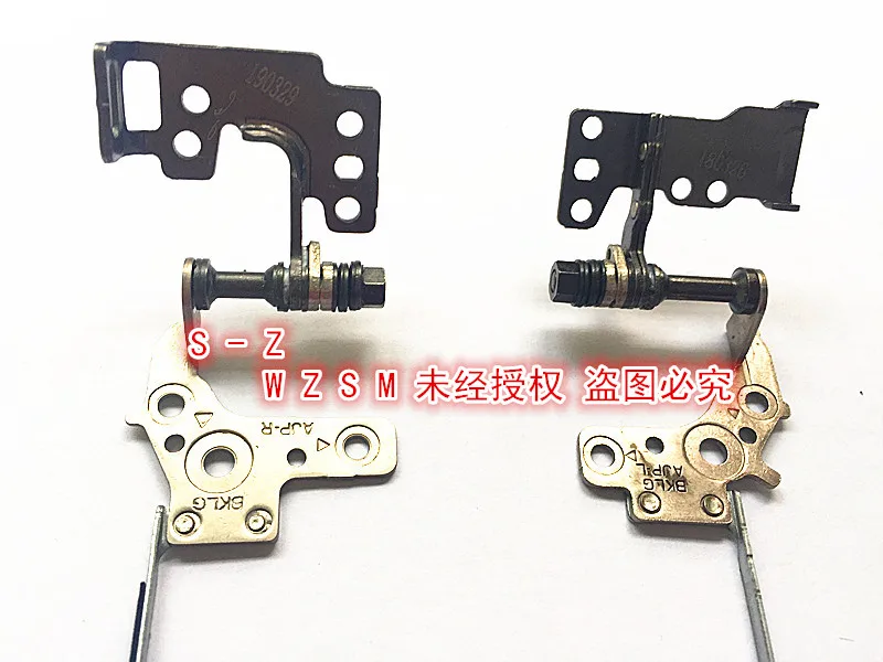 New For Asus FX80 FX80G FX80GD Fx504 LCD Hinge Set Left & Right Rails Set Frame Brackets Laptop LCD Screen Hinges