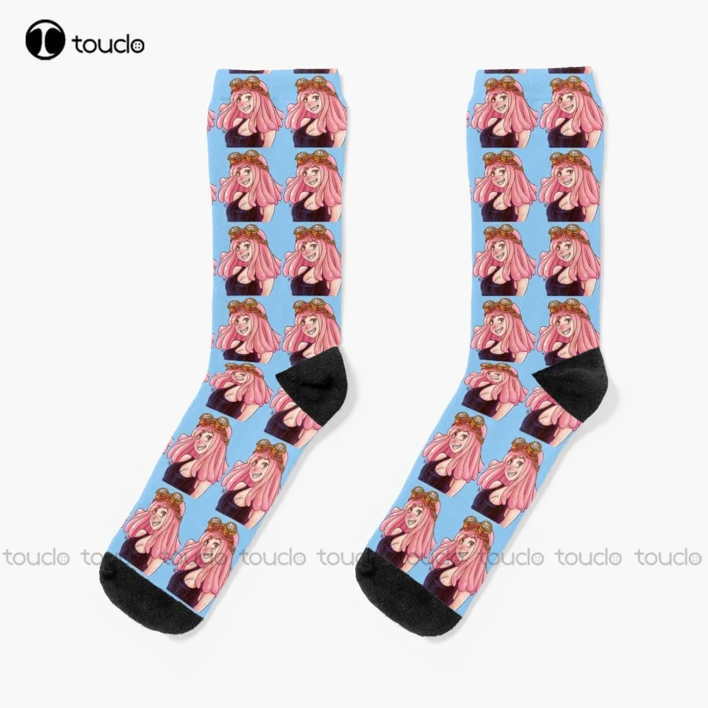 

Mei Hatsume Socks Halloween Socks Women Personalized Custom Unisex Adult Teen Youth Socks 360° Digital Print Christmas Gift