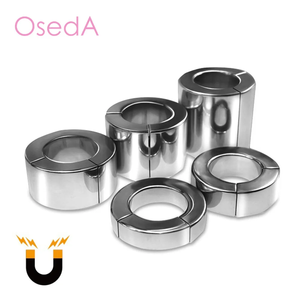 Penis Rings for Men Tail Ring Enhancer Chastity Delay Ejaculation Lock Traning Metal Magnetic Ball Stretcher Scrotum Pendant