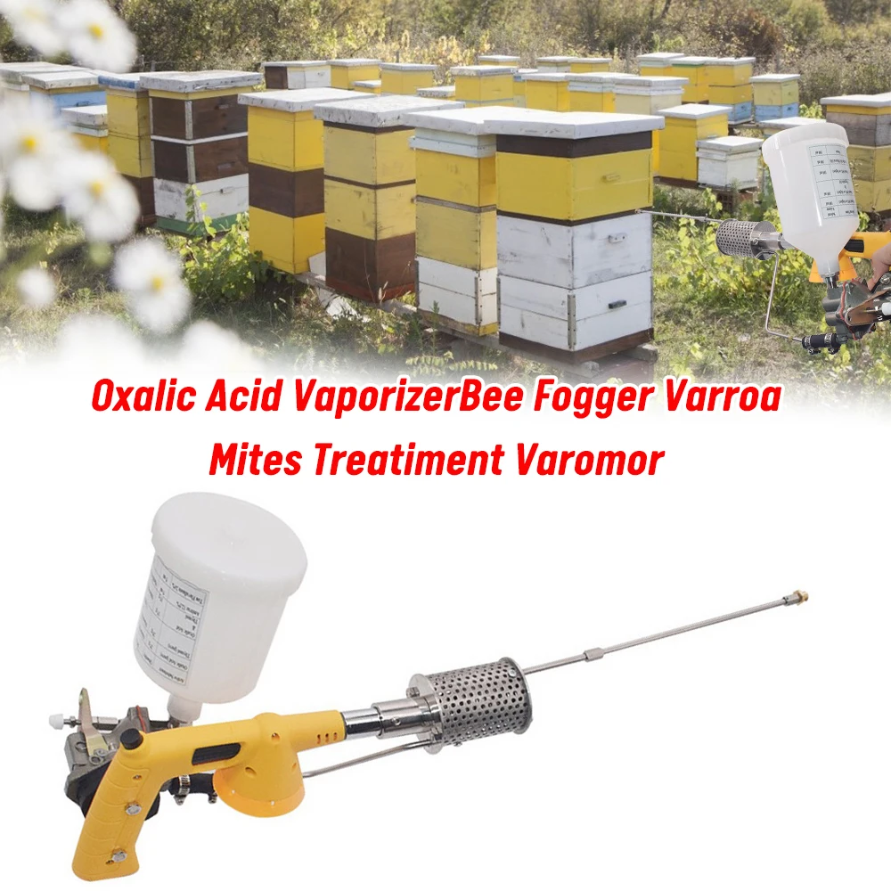 

Oxalic Acid Vaporizer Fogger Propane Insect Fogger Killing Beehive Varroa and Tracheal Mites Beekeeping Varroa Mites Control