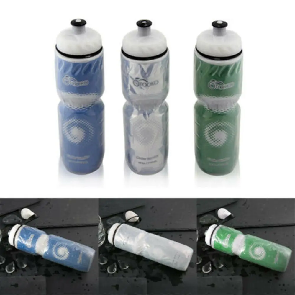 750ML Durable Clear BPA Free Cycling Equipment Sports Bottle Bicycle Water Bottles Sport Cup Drinking Canteen