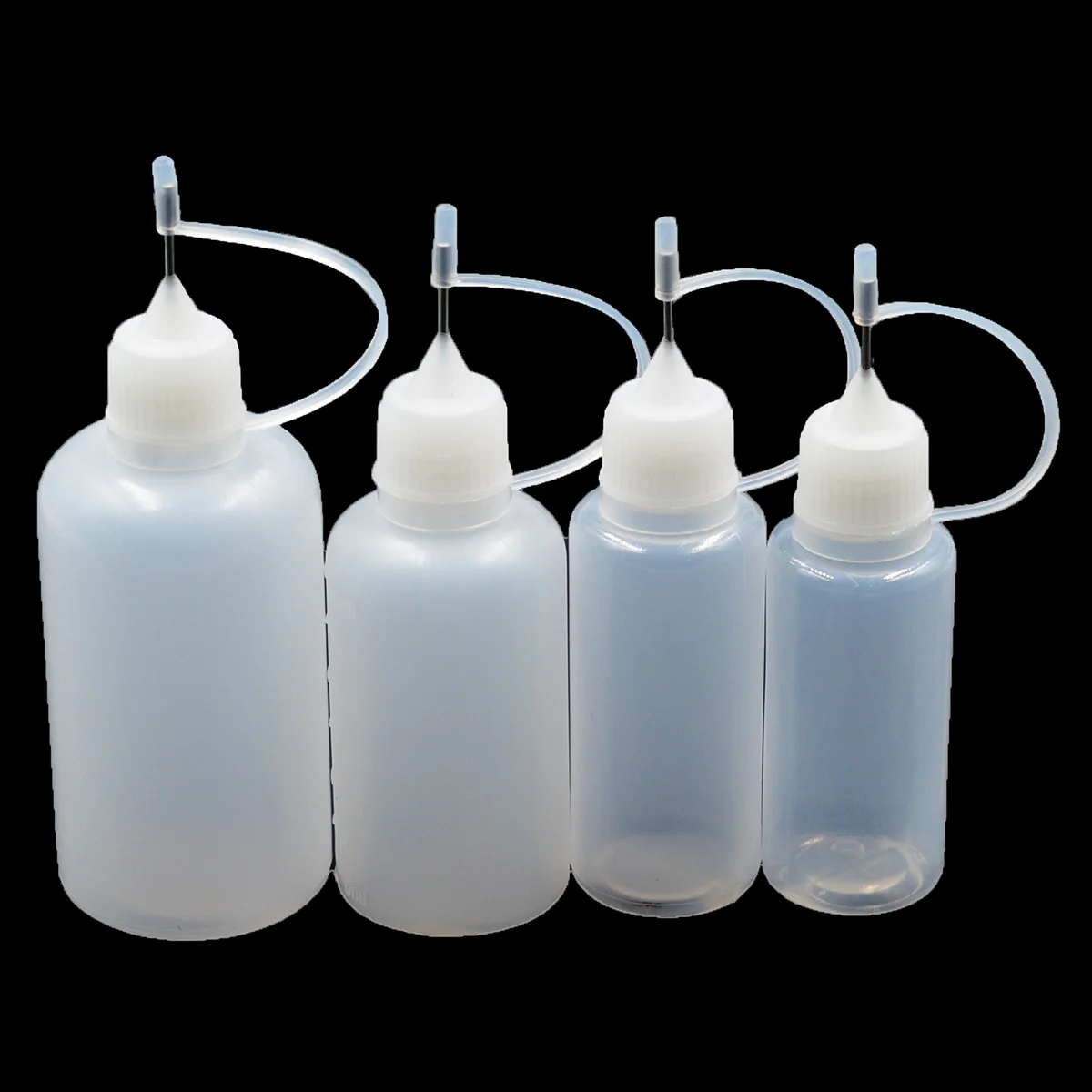 

5pcs 15ml/20ml/30ml/50ml Plastic Dropper Bottle With Childproof Cap Long Thin Needle Tip 100ml Empty Liquid Bottle