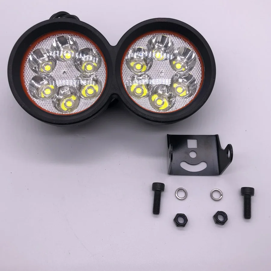 Headlight Adapter Base Front Light Bracket For Kaabo Wolf Warrior Wolf X Wolf King Electric Scooter Spare Parts