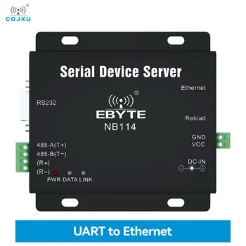 UART Ethernet serial server RS485 RS422 RS232 RJ45 MQTT HTTP TCP RTU UDP PLC Cojxu NB114 long distance Modbus gateway Modem