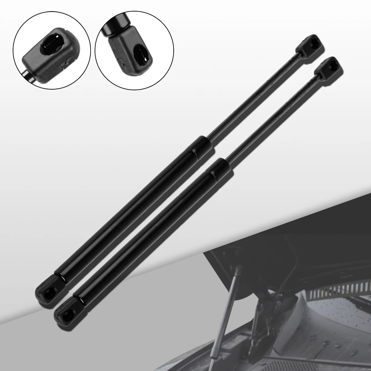 

2 PCS Tonneau Cover Top Truck Cap Universal Lift Support Spring Shocks Struts C16-19568