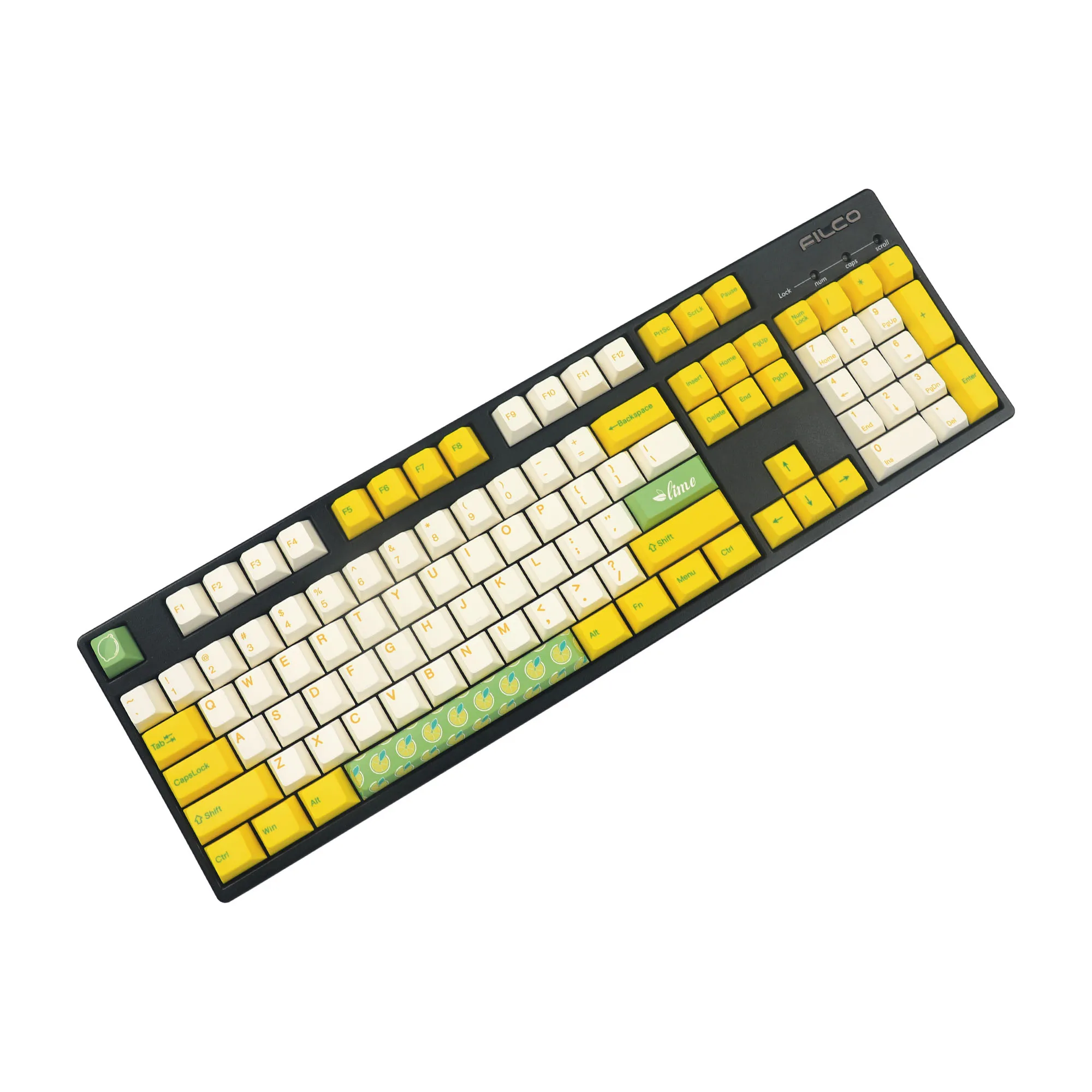 131 Cherry Profile Keycaps Dye Sub Thick PBT Keycap set For 104 TKL GK61 96 75 GMMK MX Keyboard