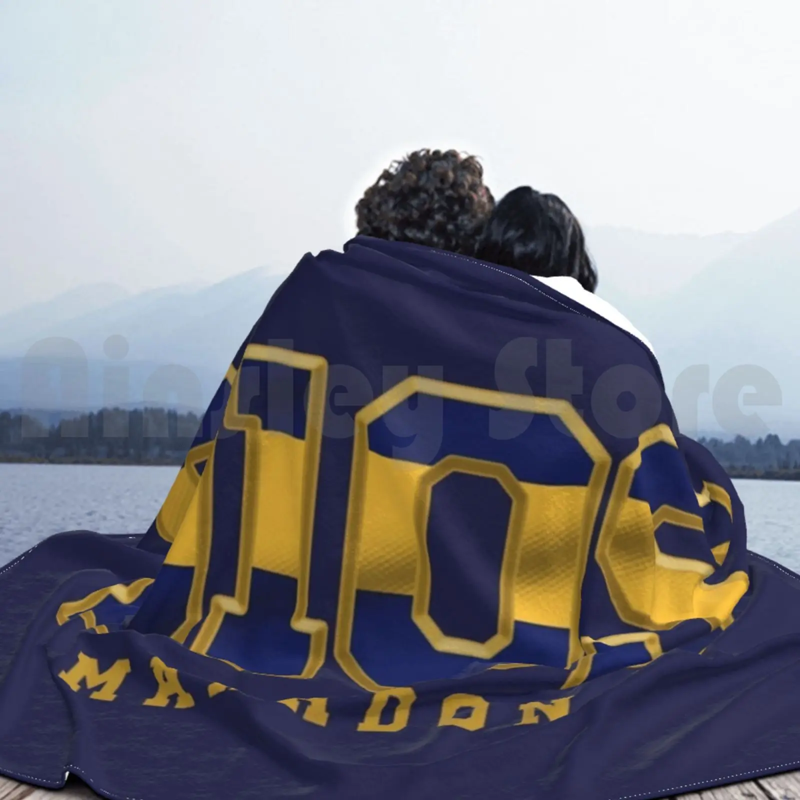 Maradona D10s-Diego Armando Maradona Blanket Fashion Custom Maradona Football Argentina Soccer Napoli Diego