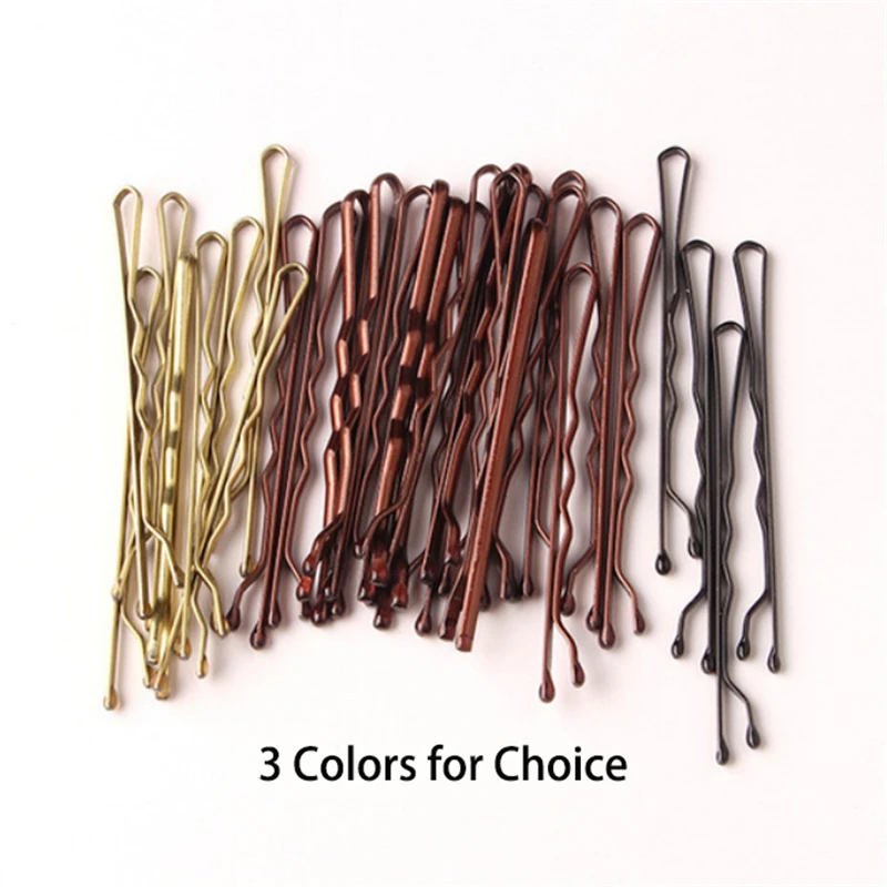 150/50PCS Black Hairpins For Women Hair Clip Lady Bobby Pins Invisible Wave Hairgrip Barrette Hairclip Hair Clips Accessories