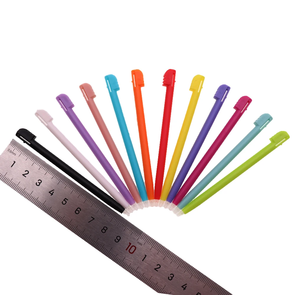 2sets 12 Color Touch NDS Stylus Pen for Nintend DS Lite DSL NDSL New Plastic Game Video Stylus Pen Game Accessories