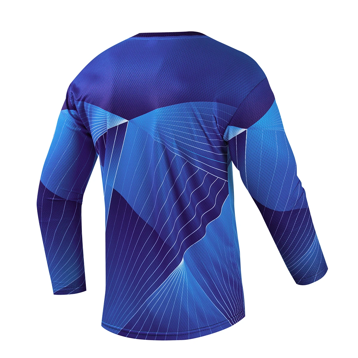 KEYIYUAN New Men Long Sleeve Motocross Jersey MTB T-shirt Riding Bicycle Cycling Shirt Camisa Bike Masculino Wielershirt Heren