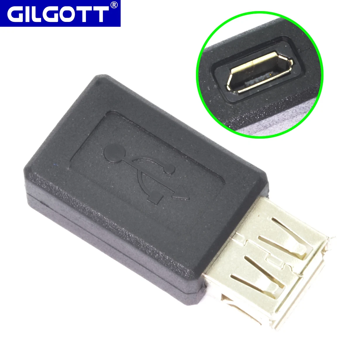 Microusb 5P หญิง USB Adapter อะแดปเตอร์หญิง OTG