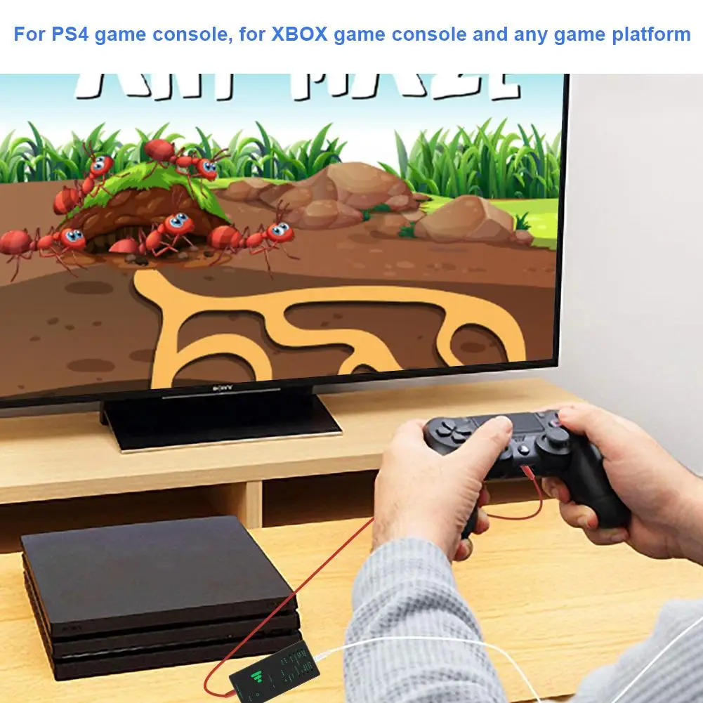 Rondaful Mini المحمولة مغير الصوت مغير الصوت مع وظائف الصوت قابل للتعديل الهاتف الكمبيوتر كارت الصوت الميكروفونات