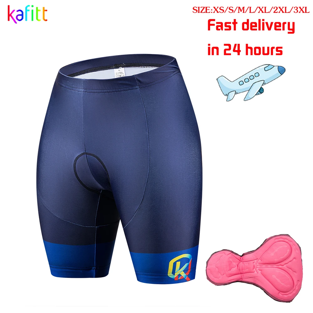 2022 Women's Professional Short Pants Clothing MTB Road Cycling Shorts Quick-Drying Uniform Breathable Men's Pink Gel Pad Summer