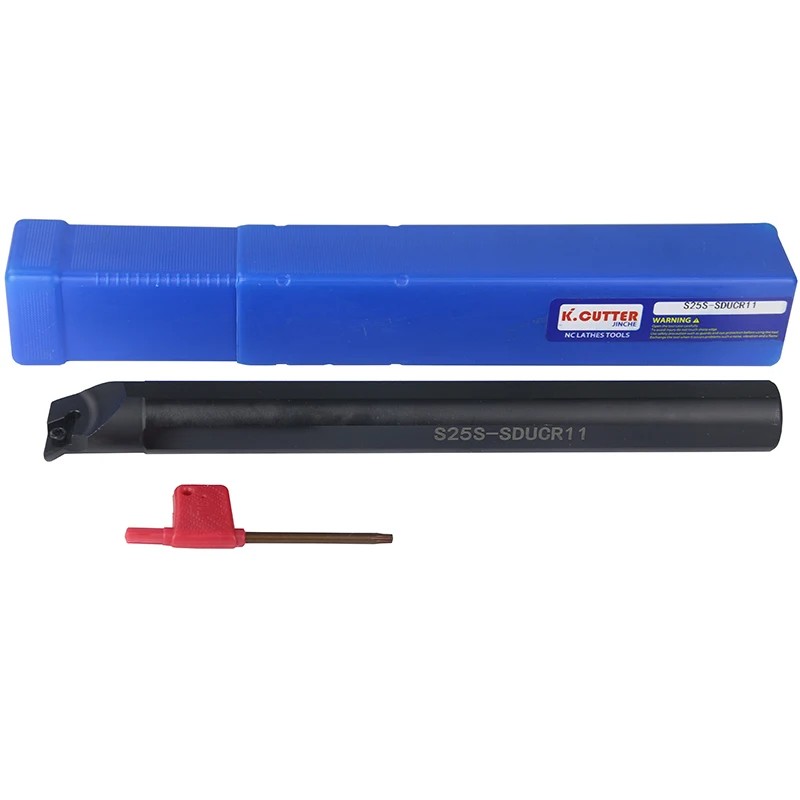 1pc S16Q-SDUCR11 S20R-SDUCR11 S25S-SDUCR11 de torneamento interno suporte de ferramenta dcmt inserções de carboneto torno bar conjunto de