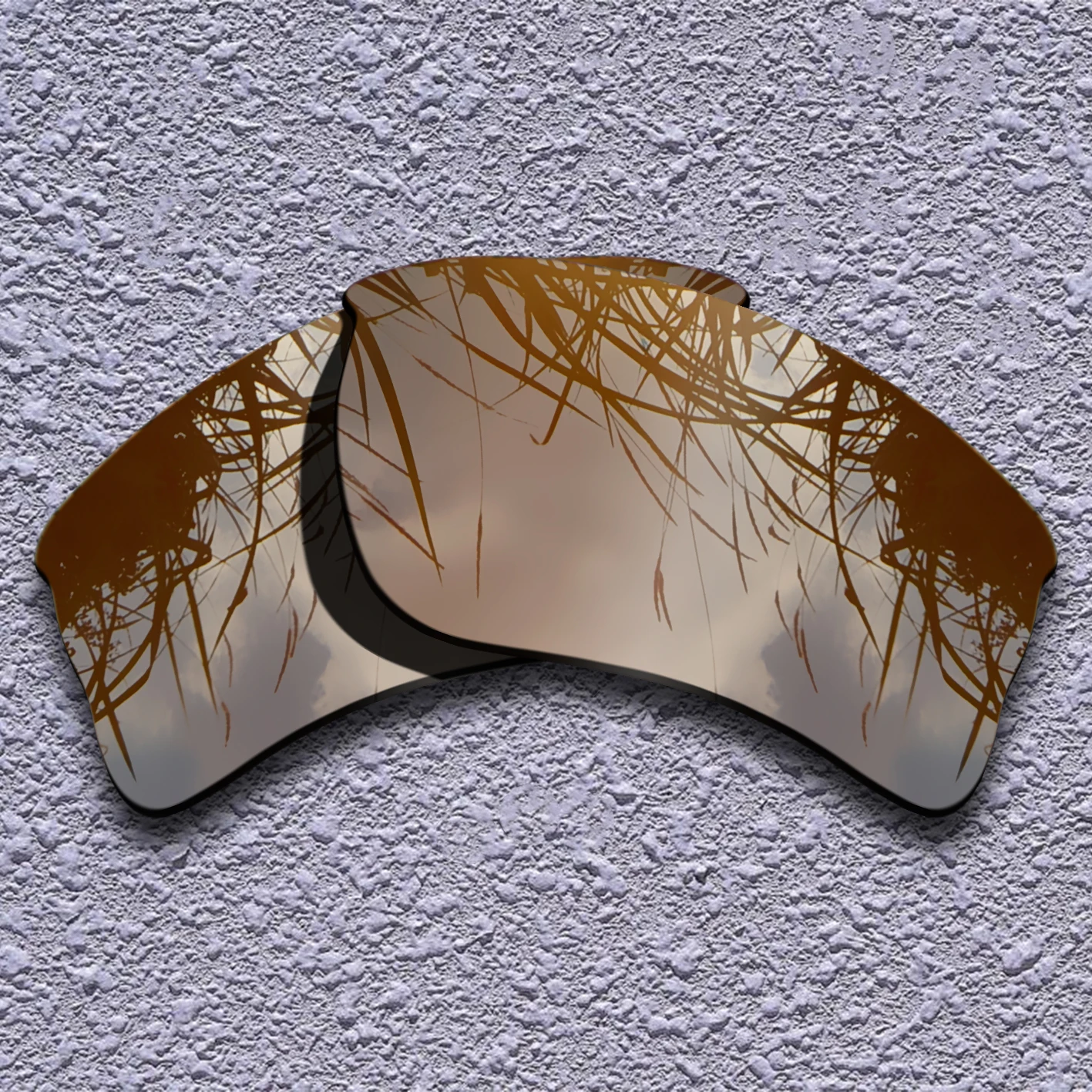 Earth Brown Polarized Replacement Lenses for Quarter jacket Sunglasses