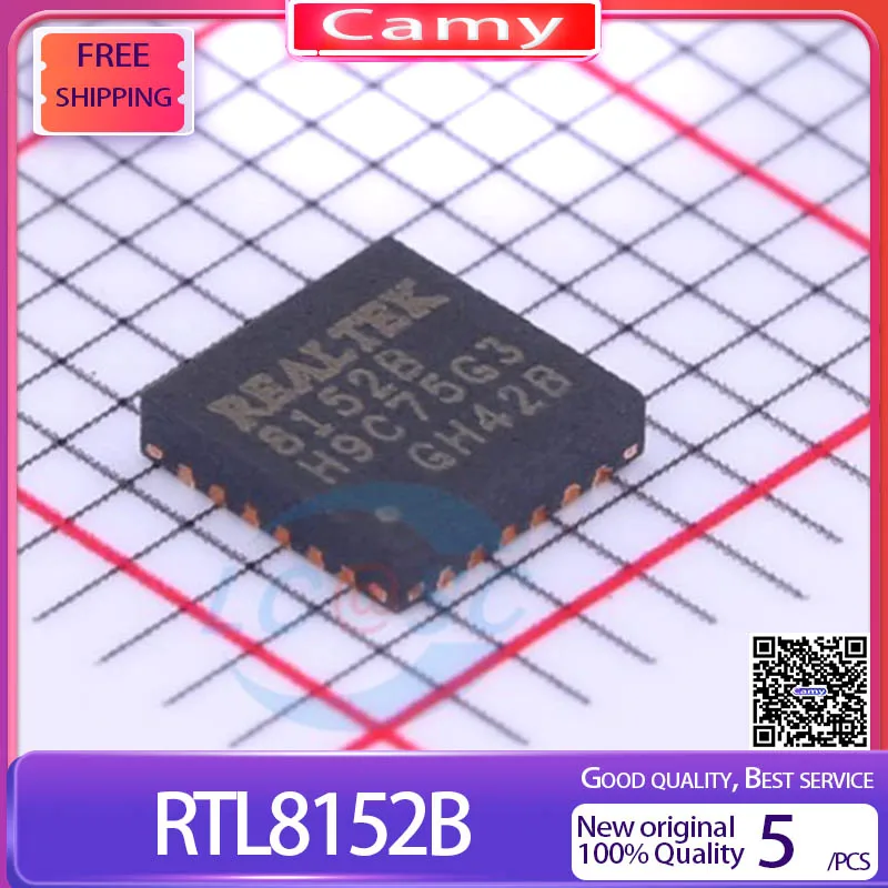 

RTL8152B-VB-CG RTL8152B-VB RTL8152B RTL8152 8152B Ethernet Controller QFN24 NEW In stock Free Shipping Best Price CAMY