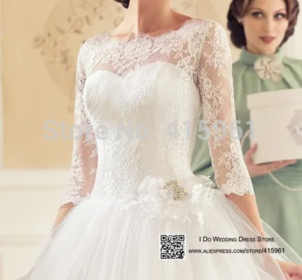 vestido de noiva 2025 robe de mariee Abiti da sposa vintage Abito da ballo Abiti da sposa in pizzo Maniche lunghe Abito da sposa longo