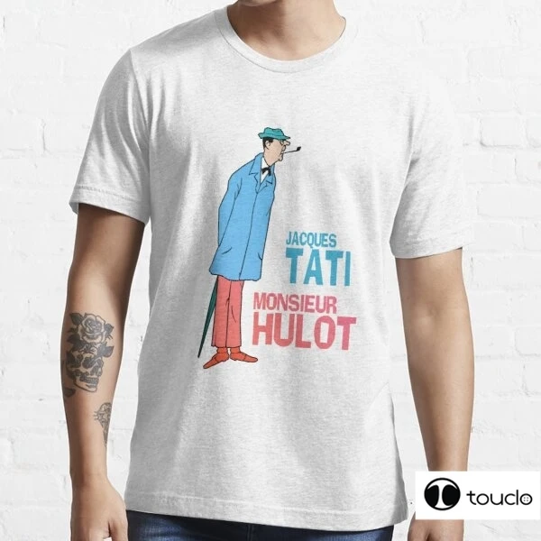 Jacques Tati Monsieur Hulot Hot Sale Clown T Shirt Men/Women Printed Terror Fashion T-Shirts Unisex