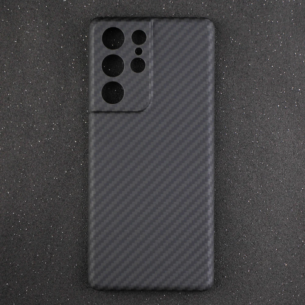 ACC-Real Carbon Fiber Phone Case For Samsung Galaxy S21 Ultra S21 Ultra-thin Anti-Fall Trendy man cover Galaxy Note 20 Ultra