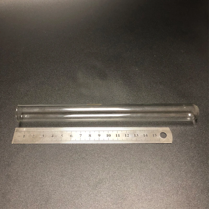 Imagem -02 - Tubo de Ensaio de Vidro com 20 Tamanhos 20*200 mm em Forma de u Tubo de Gel de Sílica com Plug para Laboratórios Utensílios de Vidro e Tampa