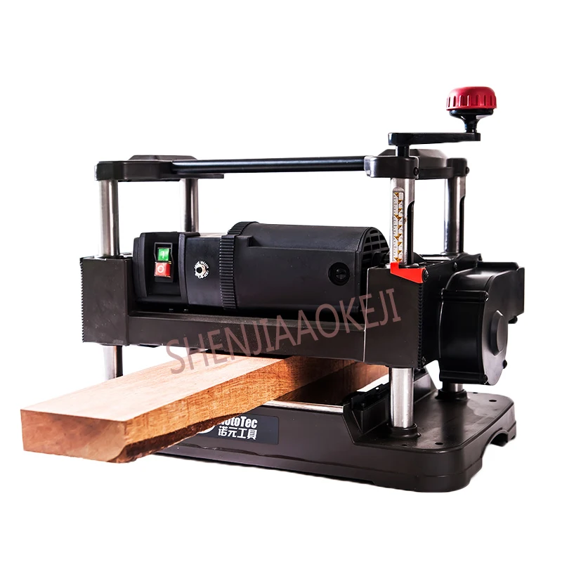 12 INCH Fine Flat Knife Planer Automatic Industrial Woodworking Automatic Feeding 220V DesktopWoodworking Planer Machine 1PC