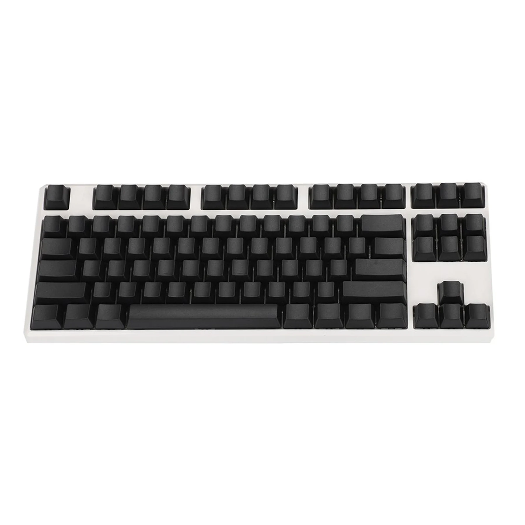 Imagem -06 - Teclas Pbt Grossas para Teclado Mecânico Perfil Oem Ansi Iso 87 Key Gk61x Gk61xs Tkl Gk87 Gk87s Cherry mx Switch