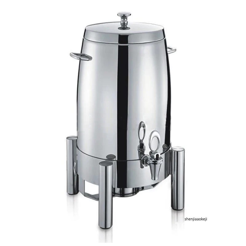19L Delux juice container Commercial tripod juice kettle full stainless steel keep hot/cold drinking container for buffet/hotel
