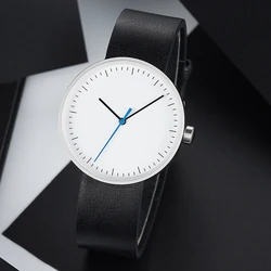 YAZOLE New Men Watch 2024 Fashion Simple Men's Watch Waterproof Quartz Clock Leather Strap Wristwatch Men Casual Montre Homme