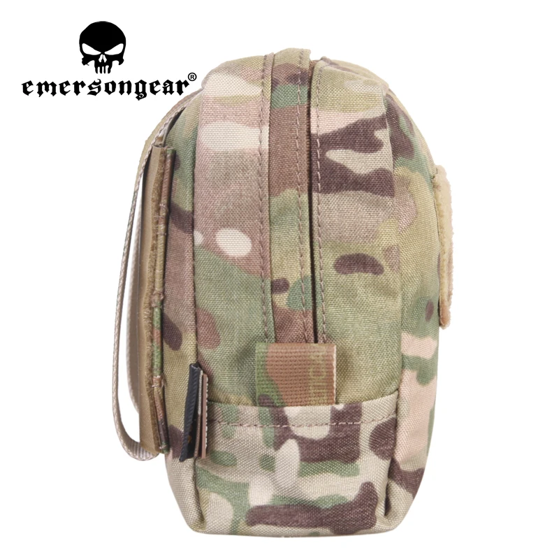 Emersongear 170x170mm Rescue Pouch First Aid Purposed Bag Molle Loop Hoop Tactical Airsoft Hunting Outdoor Hiking Zipper Pocket