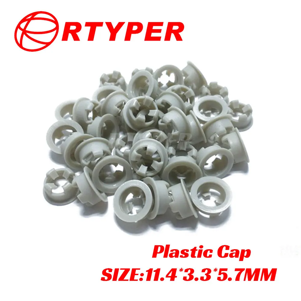 100 PCS 16600-96E01 Fuel Injector Plastic Part Pintle Cap 31033 For Nissan 200SX