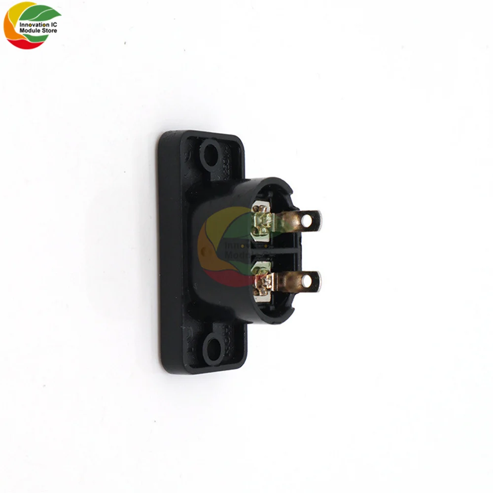 Hot Sale 5pcs Power Socket AC-005 Solid Pin Charging Socket 8 Suffix Socket AC Socket Screw Installation Inlet Plug AC Socket